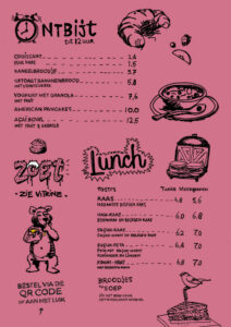 Ontbijt, lunch en zoet